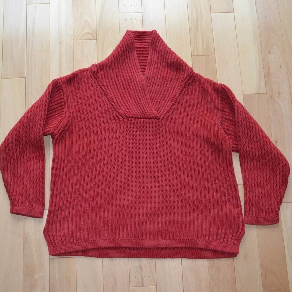 Vintage Eddie Bauer Knit Sweater Red